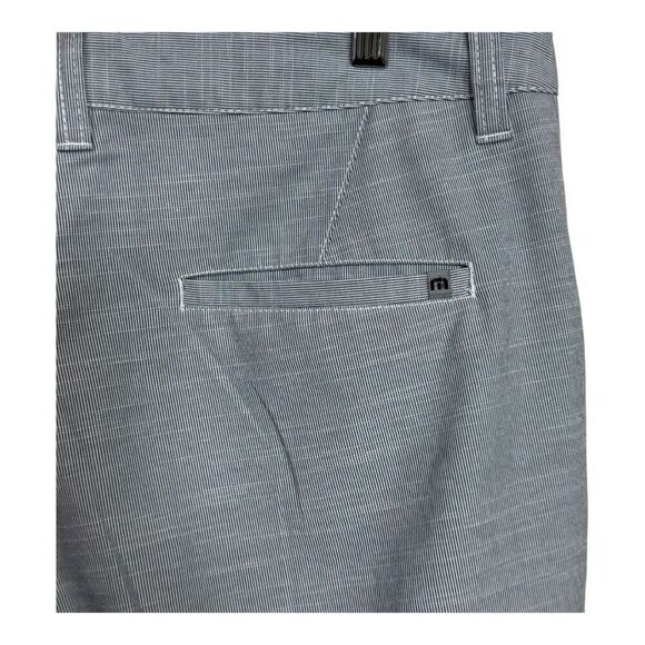 Travis Mathew blue Stripe Walk Golf Shorts size 34 - Picture 5 of 6